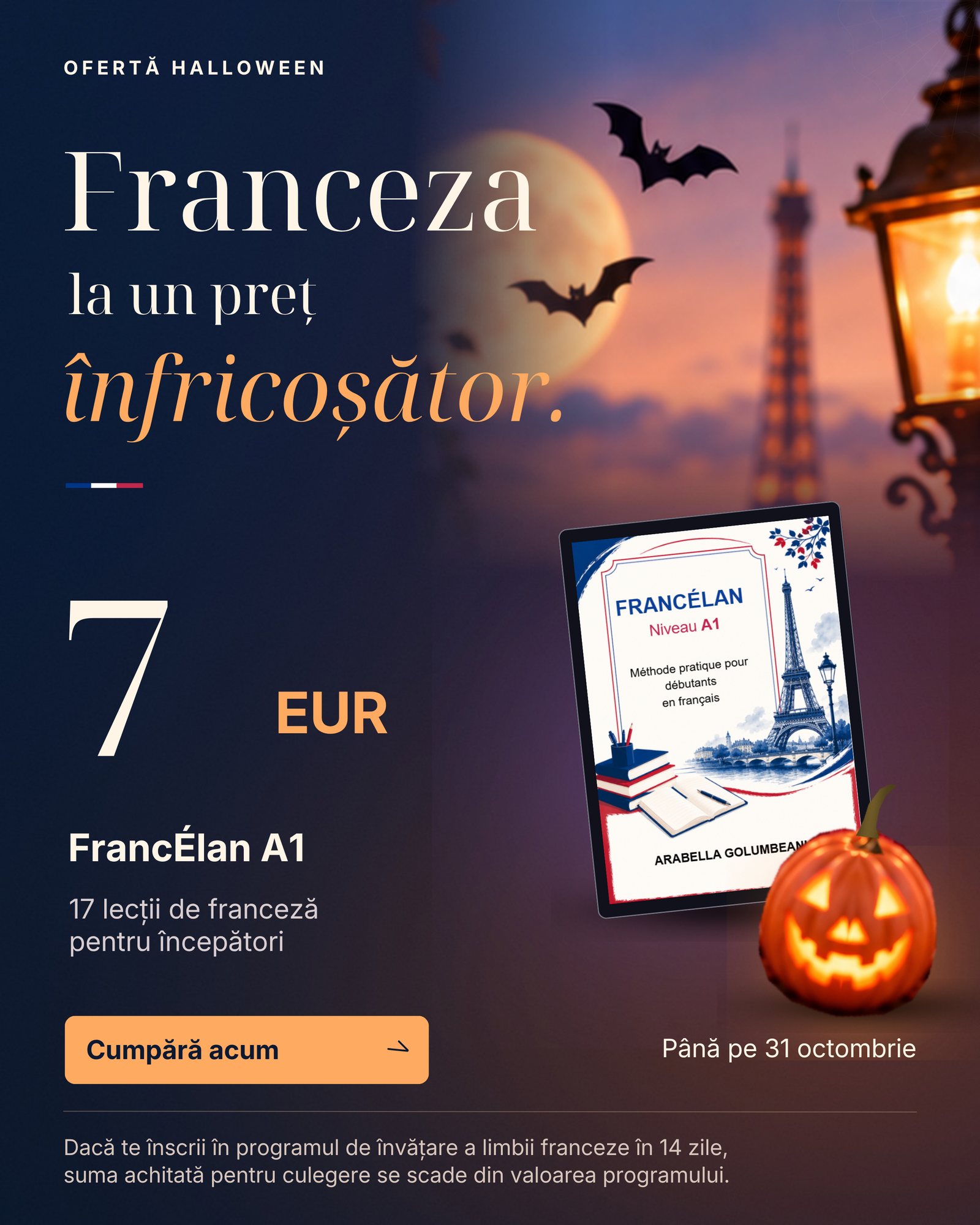 Material de campanie pentru culegerea de franceză FrancÉlan A1
